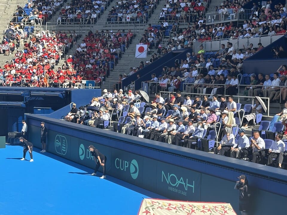 デビスカップ サポート
